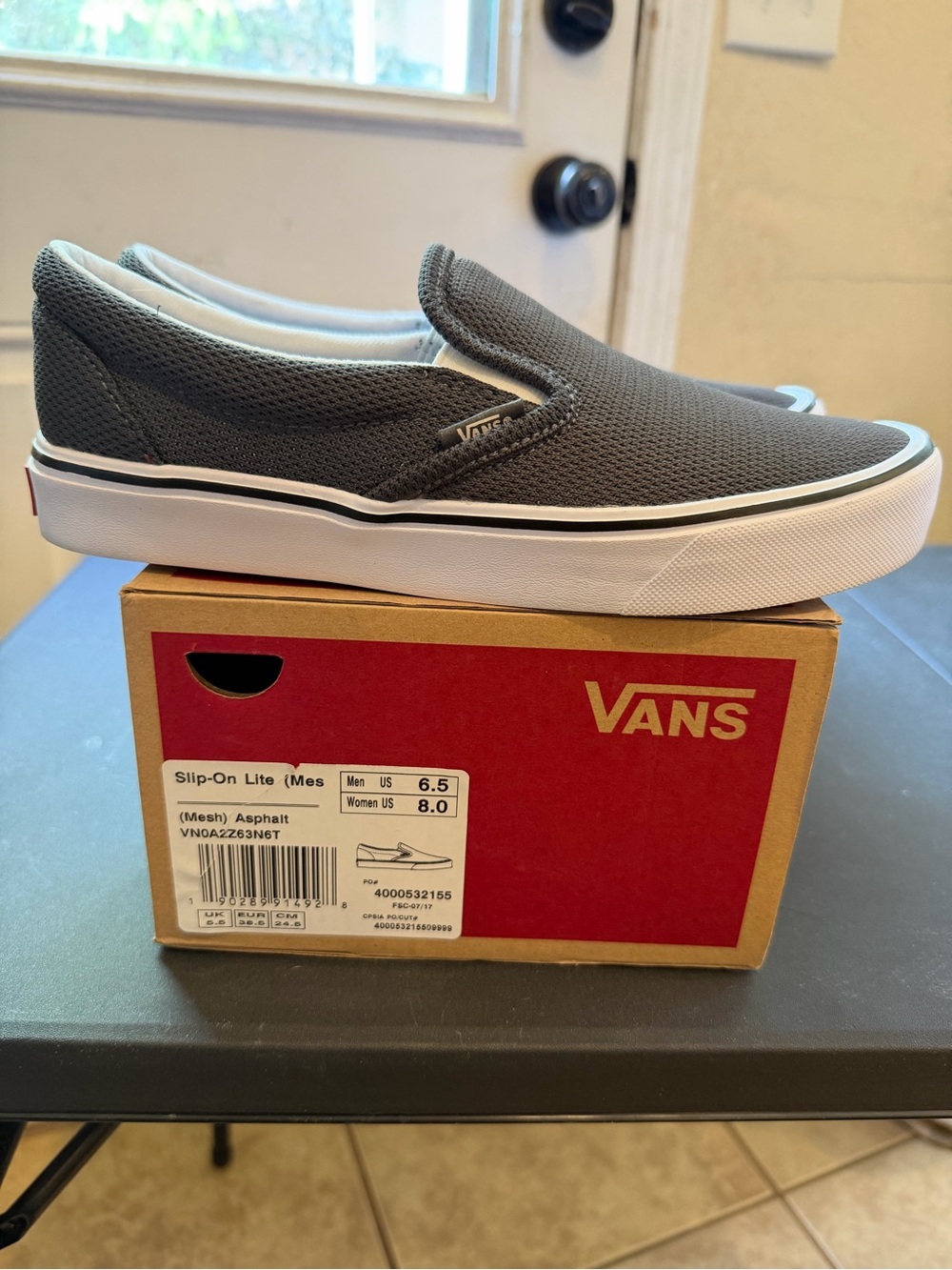 Vans slip on lites